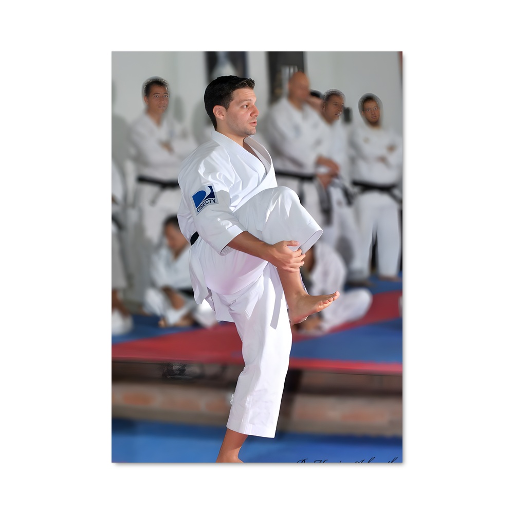 Poster Karate Masterclass – affiche Karaté